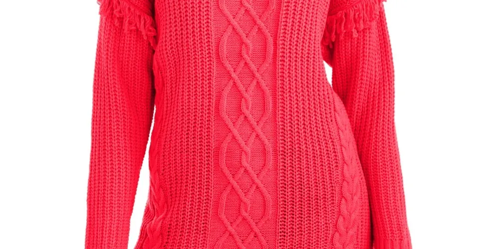 American Rag Junior's Tunic Sweater Pink