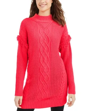 American Rag Junior's Tunic Sweater Pink