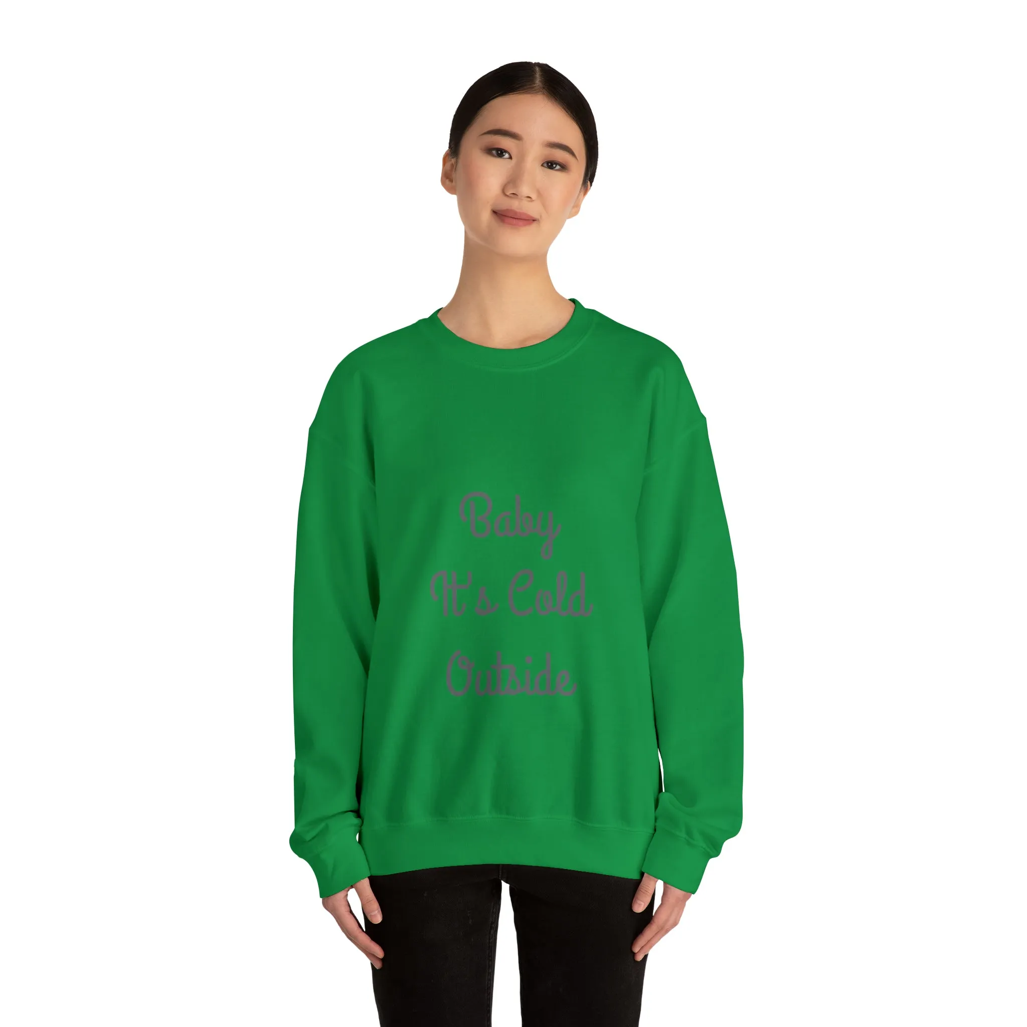 Baby It's Cold Outside Unisex Heavy Blend™ Crewneck Sweatshirt