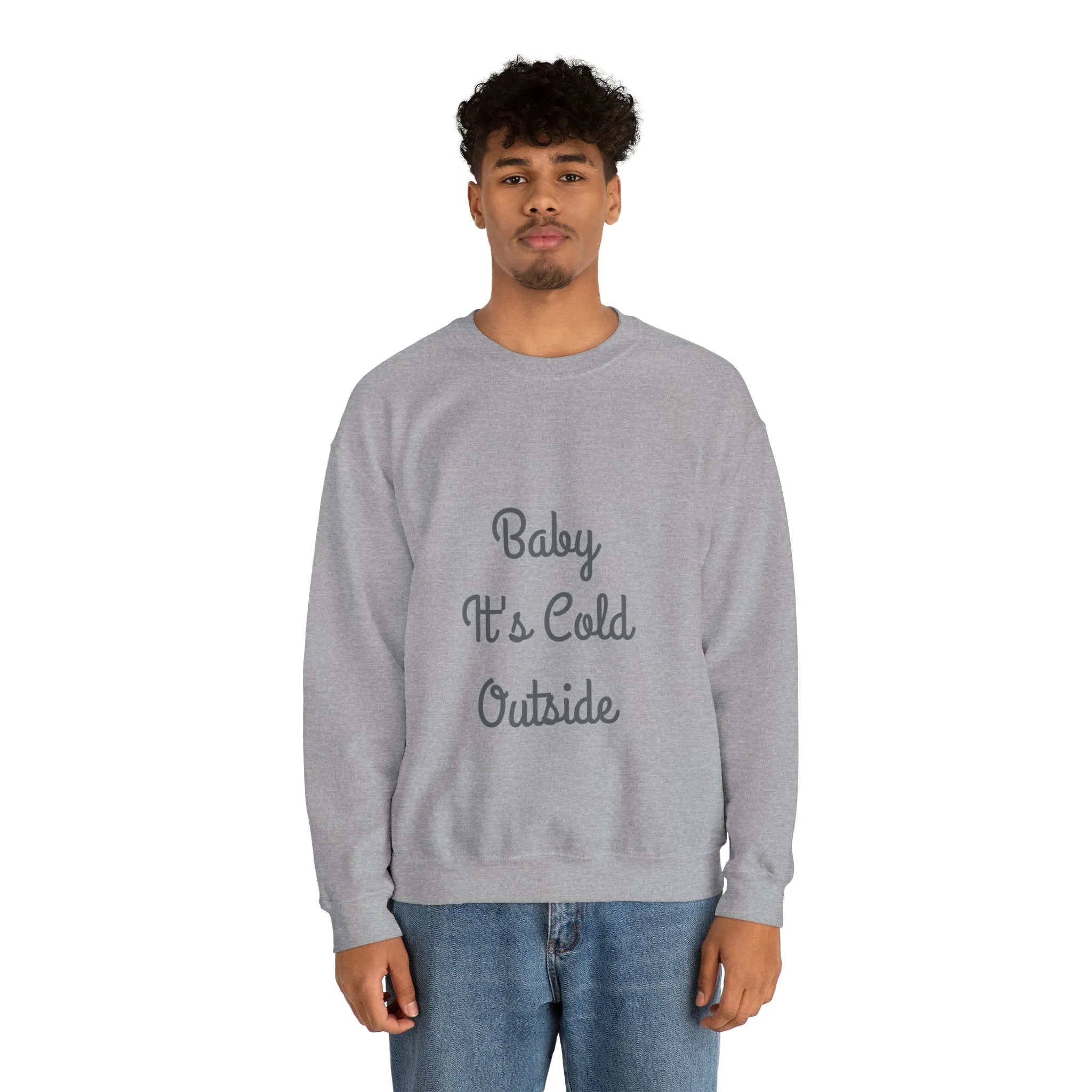 Baby It's Cold Outside Unisex Heavy Blend™ Crewneck Sweatshirt