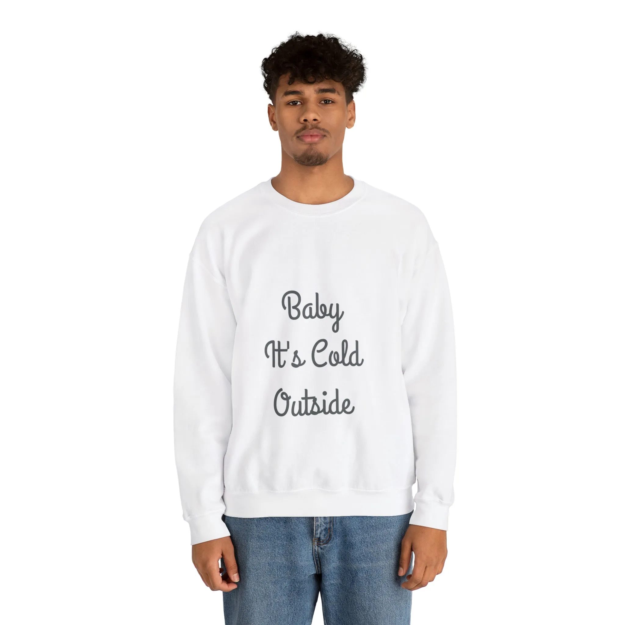 Baby It's Cold Outside Unisex Heavy Blend™ Crewneck Sweatshirt