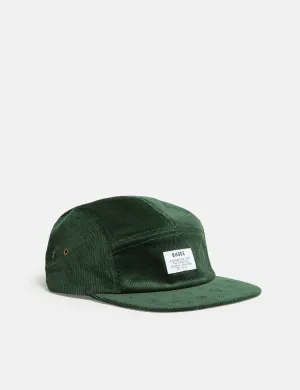 Bhode 5-Panel Cap (Cord) - Forest Green