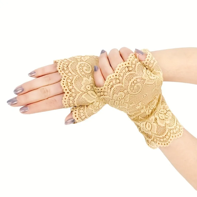 Chic Lace Gloves for Women  Ideal for Special Occasions