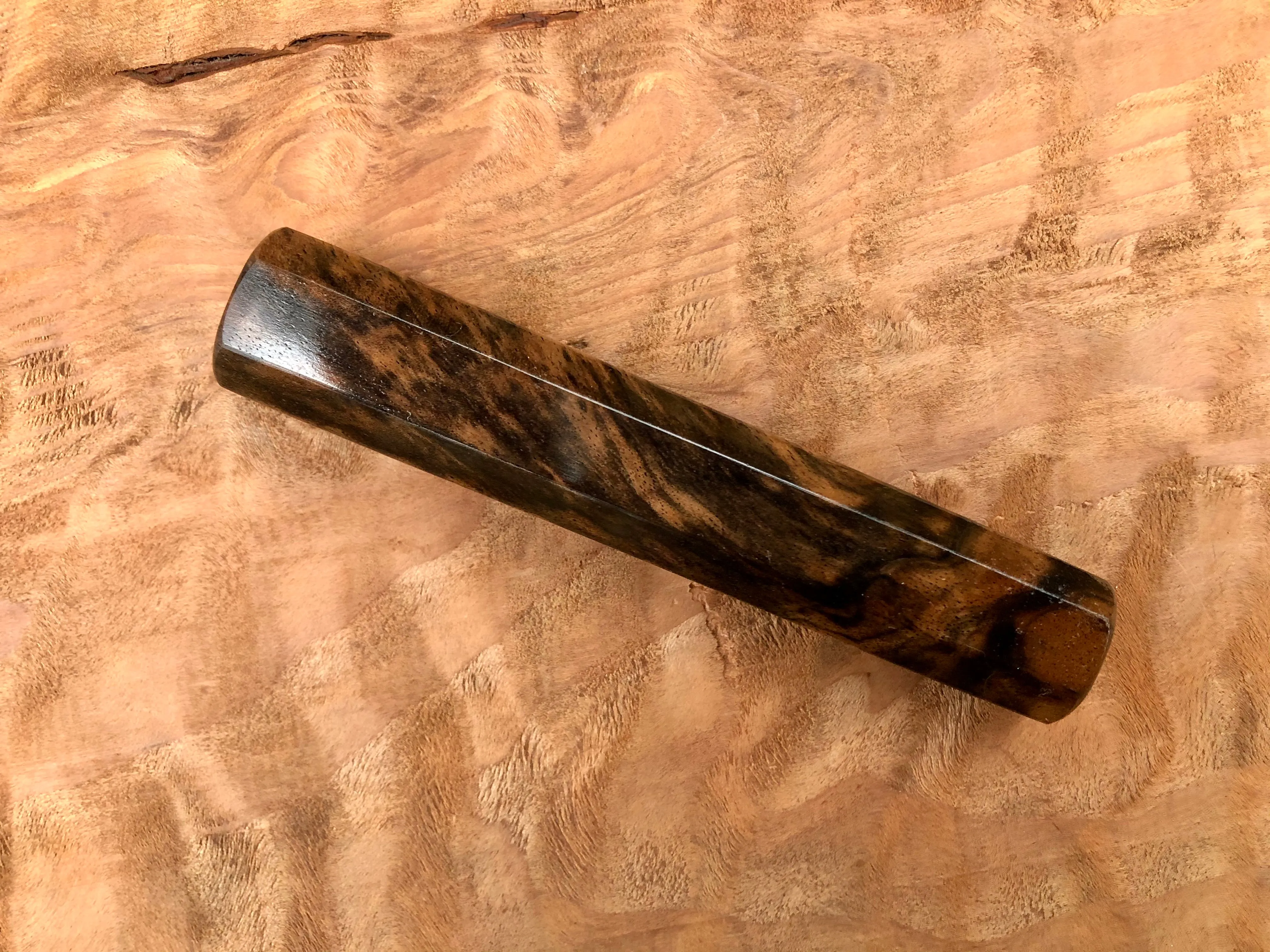 Custom Japanese Knife Handle - Turkish walnut