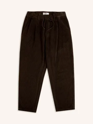 Doune Pant In Peat Jumbo Cord