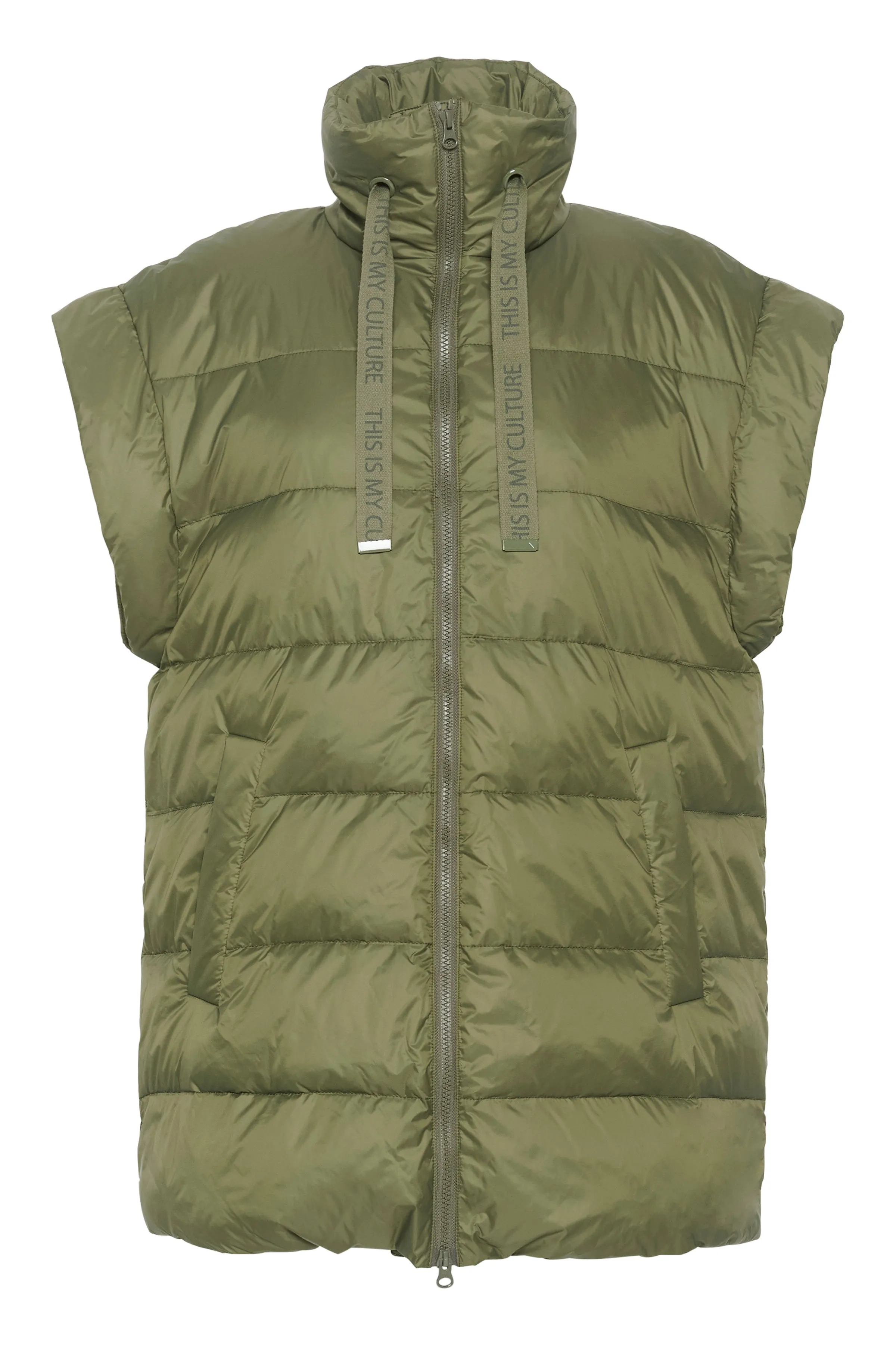 Eia Aisha Down Vest in Burnt Olive