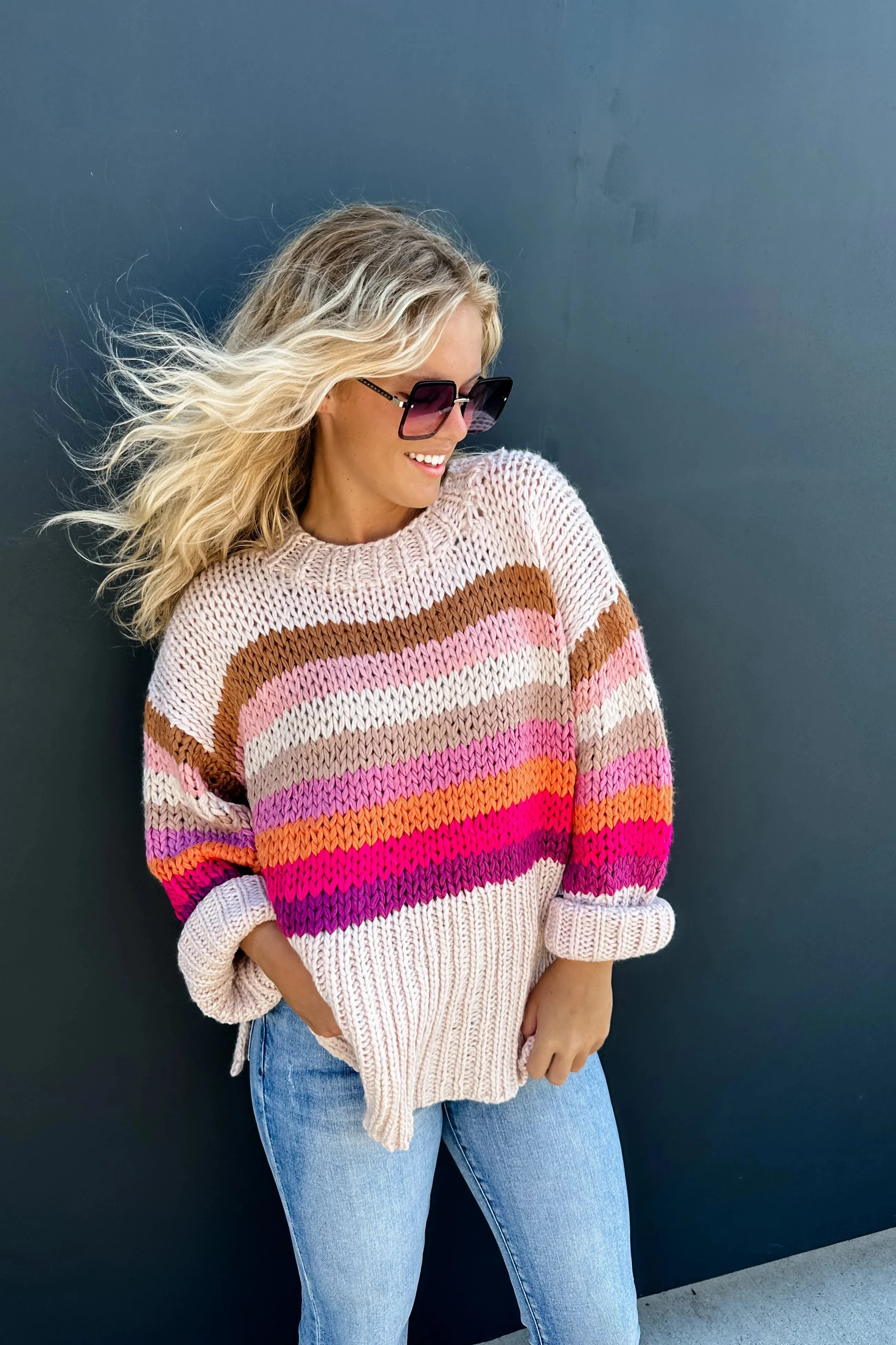 Handmade Chunky Knit Sweater by Blakeley