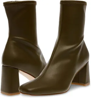 Harli Steve Madden Ankle Boots, Olive