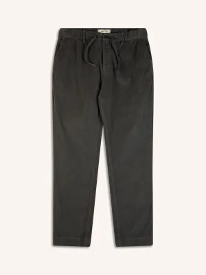 Inverness Trouser In Charcoal 12W Cotton Corduroy