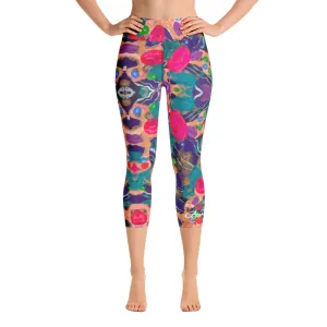 Jelly Bean Yoga Capri Leggings