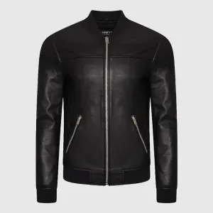 New Style mens Cow Leather Jacket