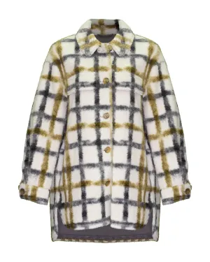 Plaid Sherling Coat