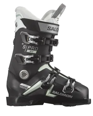 Salomon S/Pro Mv 80 Cs GW Women's Ski Boots - Black / White Moss - 2023