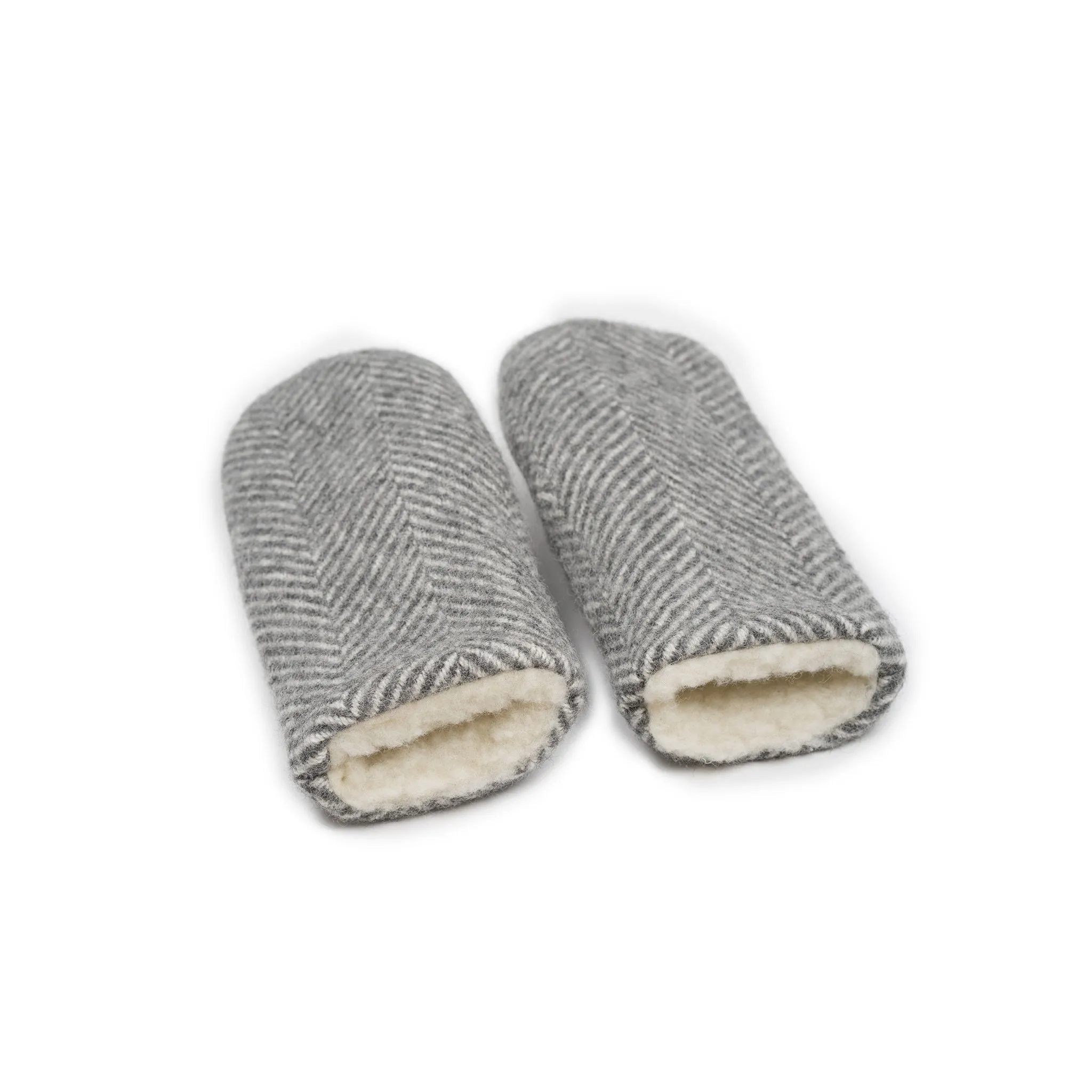 Wool mittens L