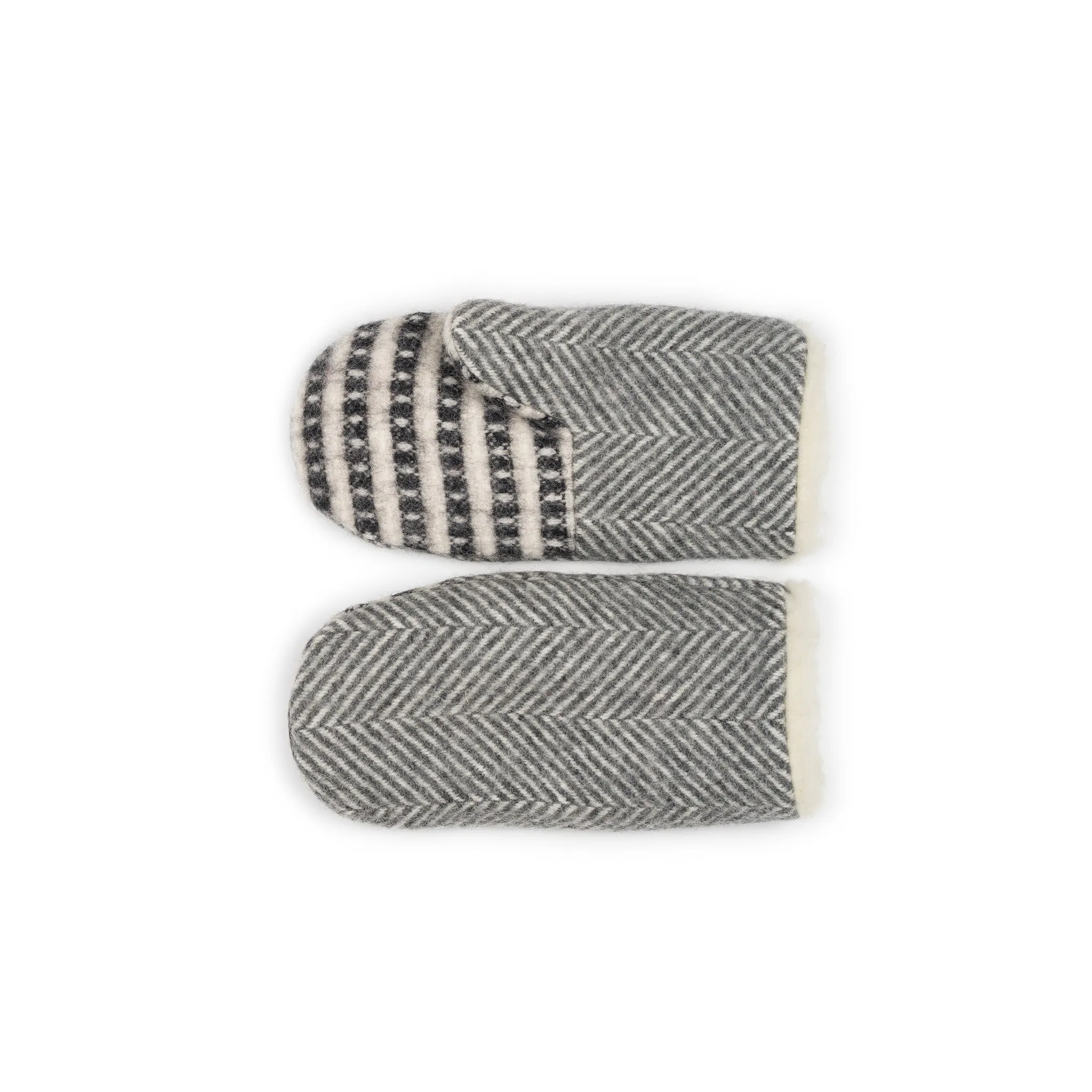 Wool mittens L